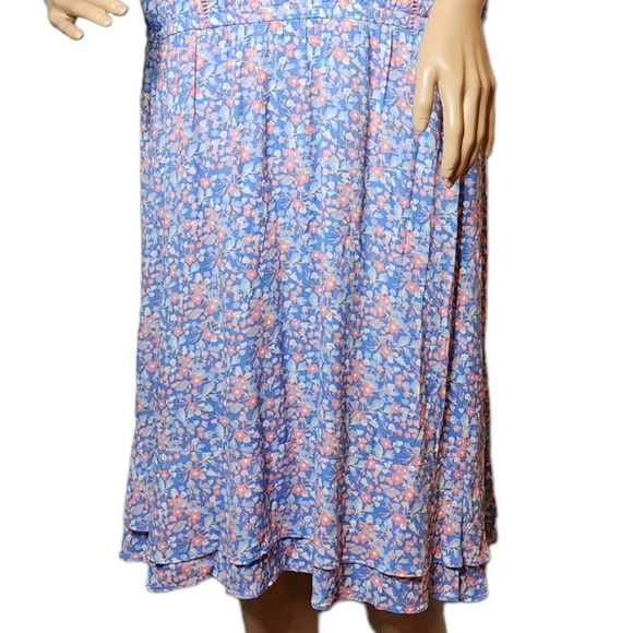 NWT Lane Bryant ditsy floral dress with pockets. stretch waist. Size 20 - Picture 8 of 16